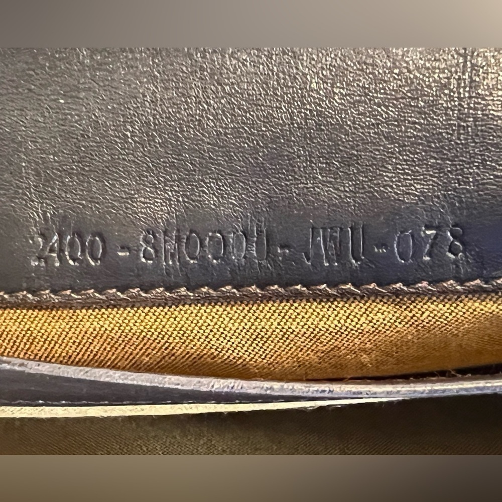 FENDI ZUCCA CANVAS SIGNATURE CONTINENTAL LEATHER LONG WALLET - Picture 14 of 16